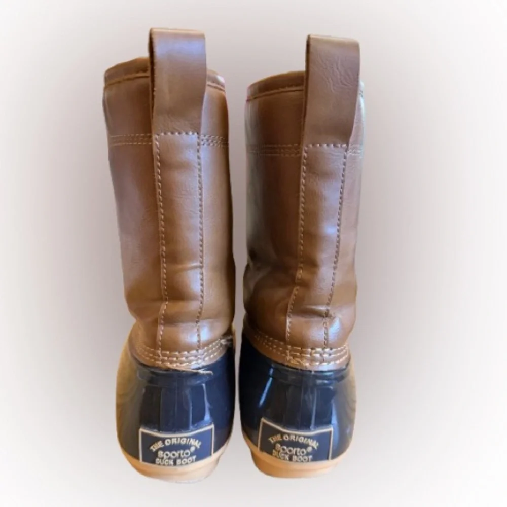 The Original Duck Boot Ariel by Sporto Waterproof Size 7